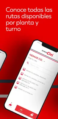 Citi Sigue tu ruta en tiempo android App screenshot 2